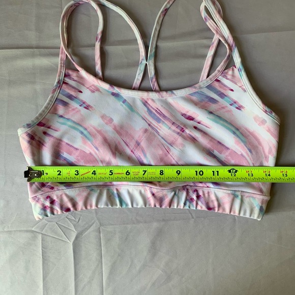 Gaiam Women's Medium Impact Strappy Back Sports Bra Size Large - Picture 3 of 5